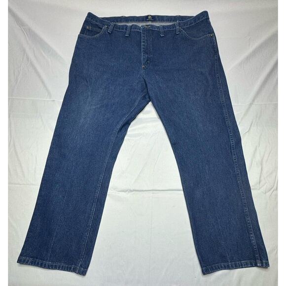 Wrangler Other - Wrangler Men's 47MWZ Regular Fit Straight Leg Western Blue Jeans - Size 44x30